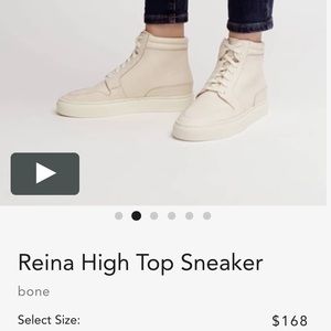 Nisolo Reina High Top Leather Sneakers